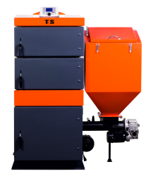 Твердотопливный котел Белкомiн TIS Eko N 25 кВт DUO