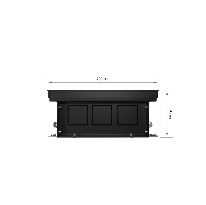Внутрипольный конвектор Royal Thermo Atrium 90/200/800-DG-U-NA